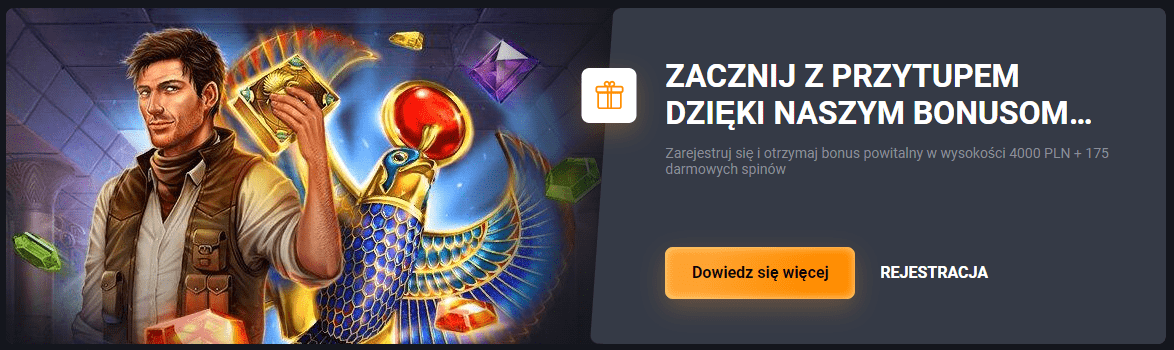 Bonus powitalny w kasynie GGBet